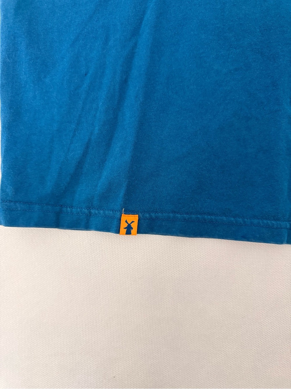 Dutch bros Blue & Yellow Ringer Tee - Picture 3 of 7